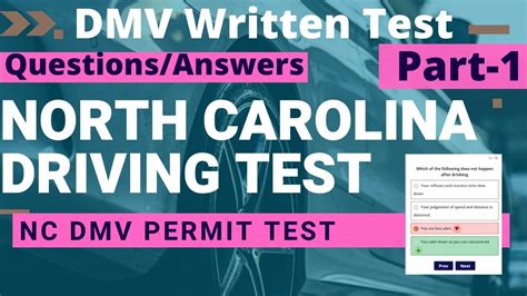 is the nc permit test harder than ct permit test|nc driver's license test problems.